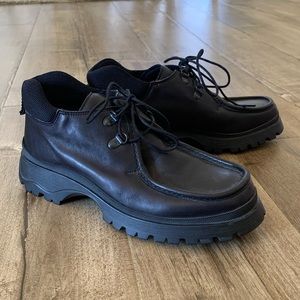 Vintage Prada Vibram Soled Hiking Boot